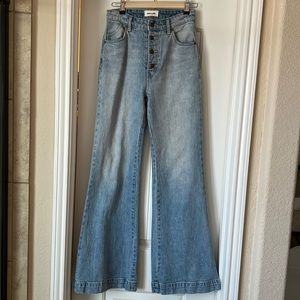 Rolla’s Eastcoast Flare high-rise jeans